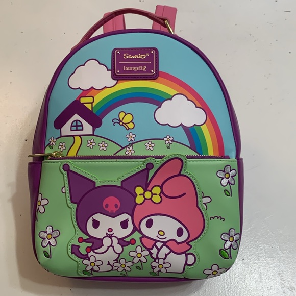 Loungefly Bags Sanrio Loungefly My Melody Kuromi Backpack New